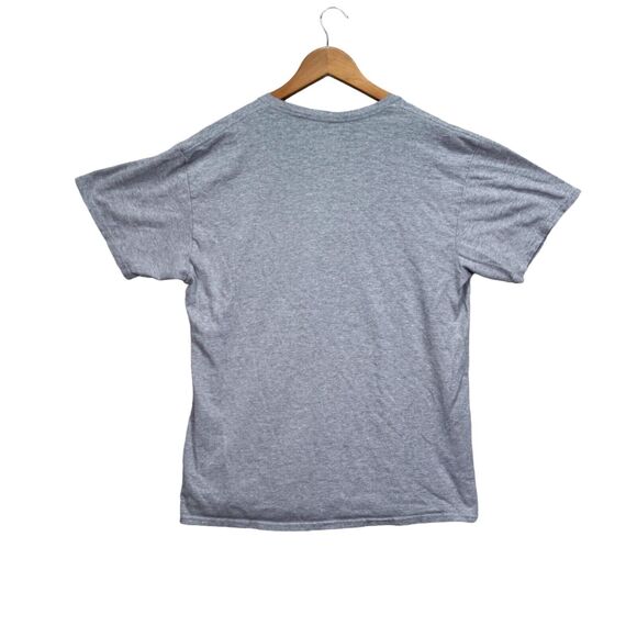 VTG NBC Saved By The Bell Bayside Tigers Gray Logo Tee 80s 90s T Shirt L - Picture 2 of 5